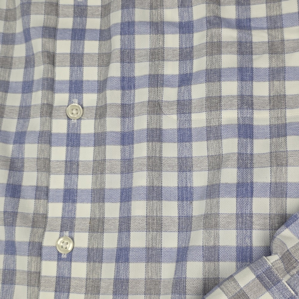 Johnnie-O McArthur Performance Button Up Shirt Mens XL Cascade Long Sleeve - Picture 5 of 9